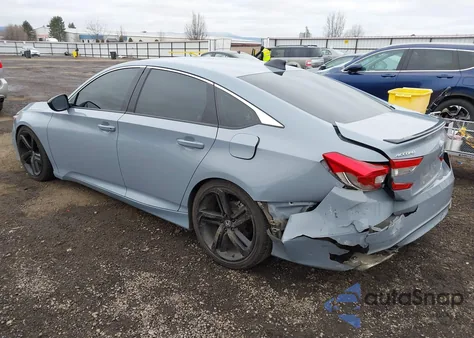 2021 Honda Accord Sport 2.0T из США, поврежденный, VIN 1HGCV2F3XMA021533